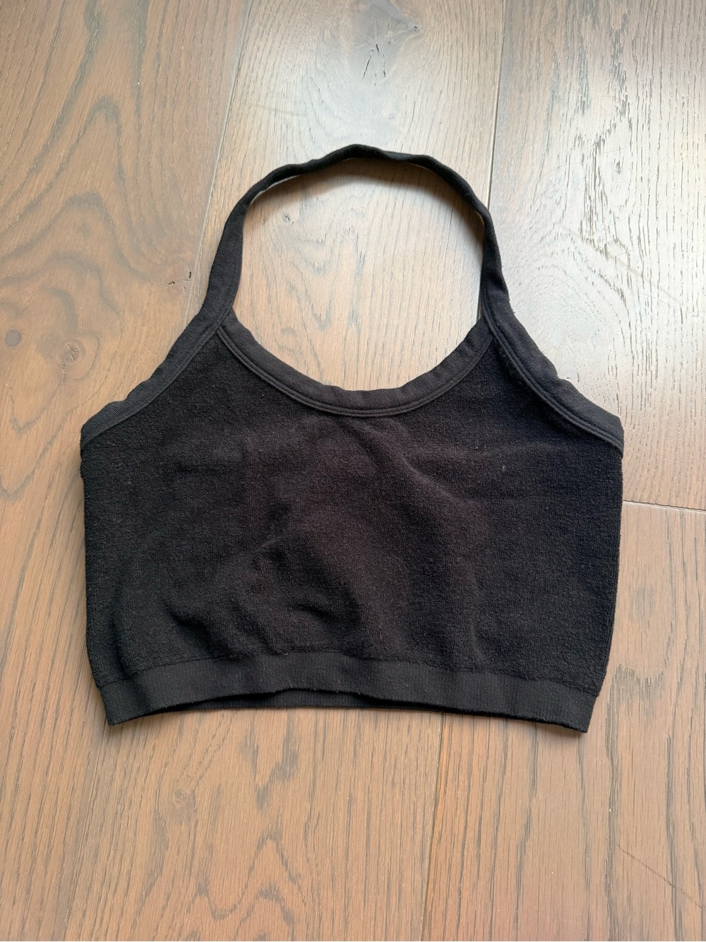 TNA Terry Cloth Halter Top
